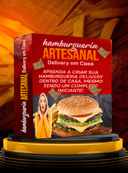 Hamburgueria Artesanal Delivery em casa
