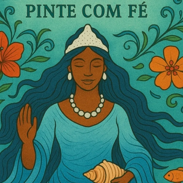 Pack 2 Life Goods Livros de Colorir Pinte com Fé Vol .2 Espiritual + Life Goods Livro de Colorir Capivara
