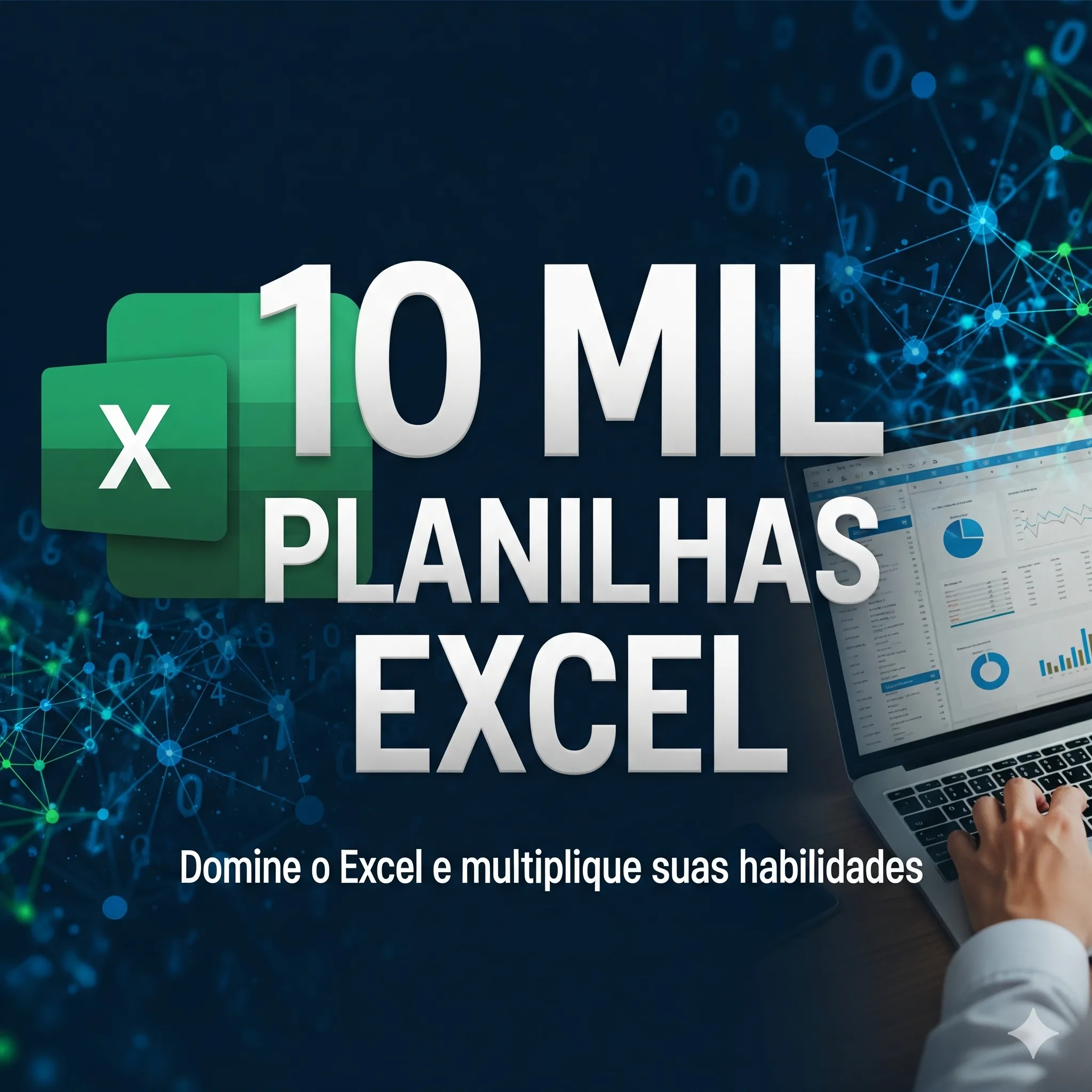 Pacote com 10 Mil Planilhas de Excel Profissionais e 100% Editáveis