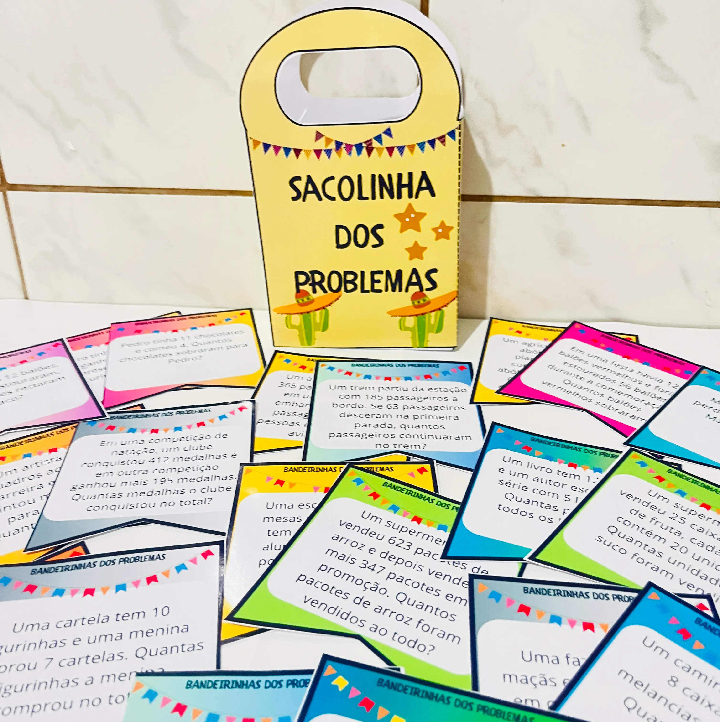 Bandeirinhas dos Problemas – 4º e 5º Ano
