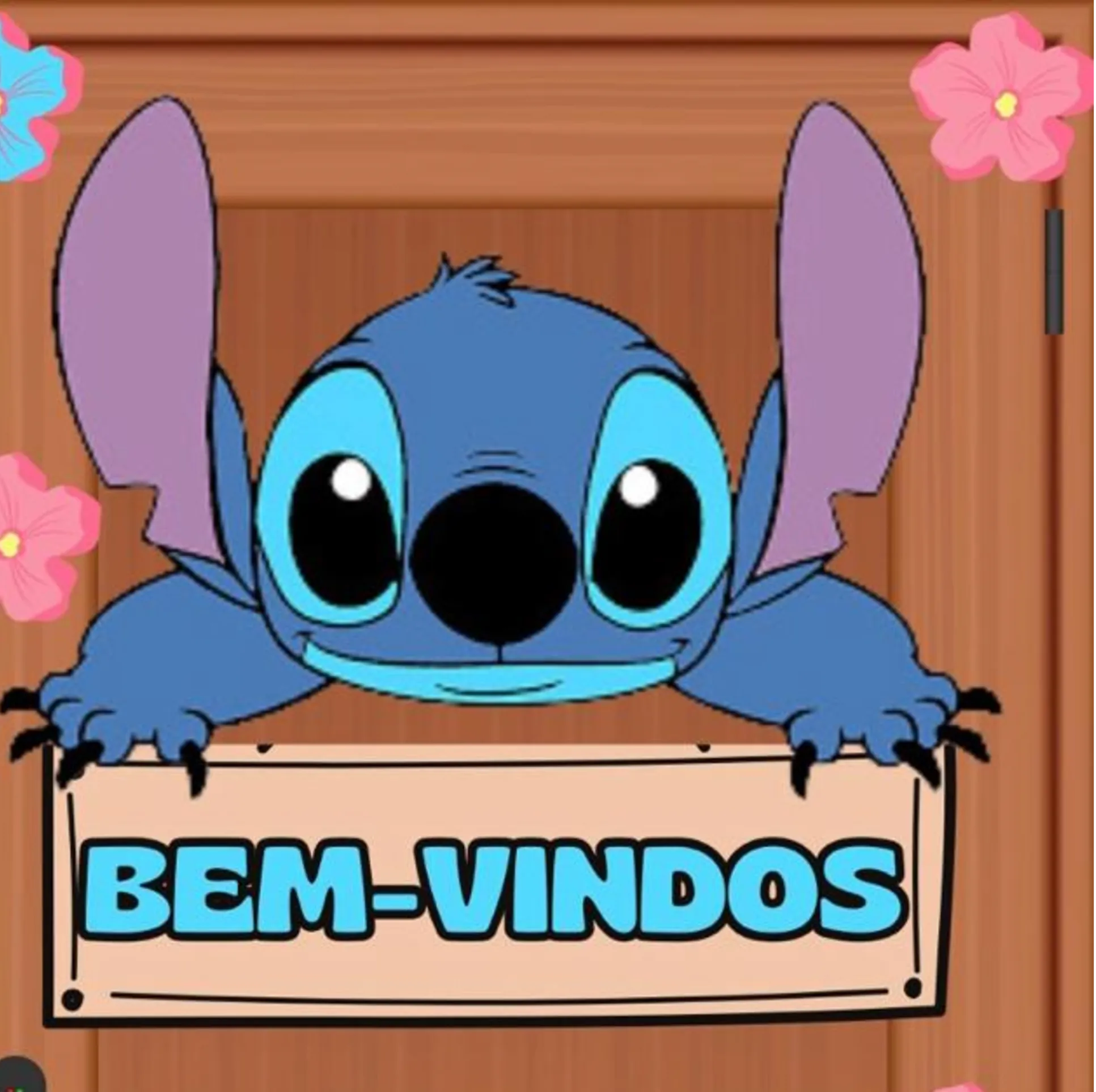 Painel de porta Stitch