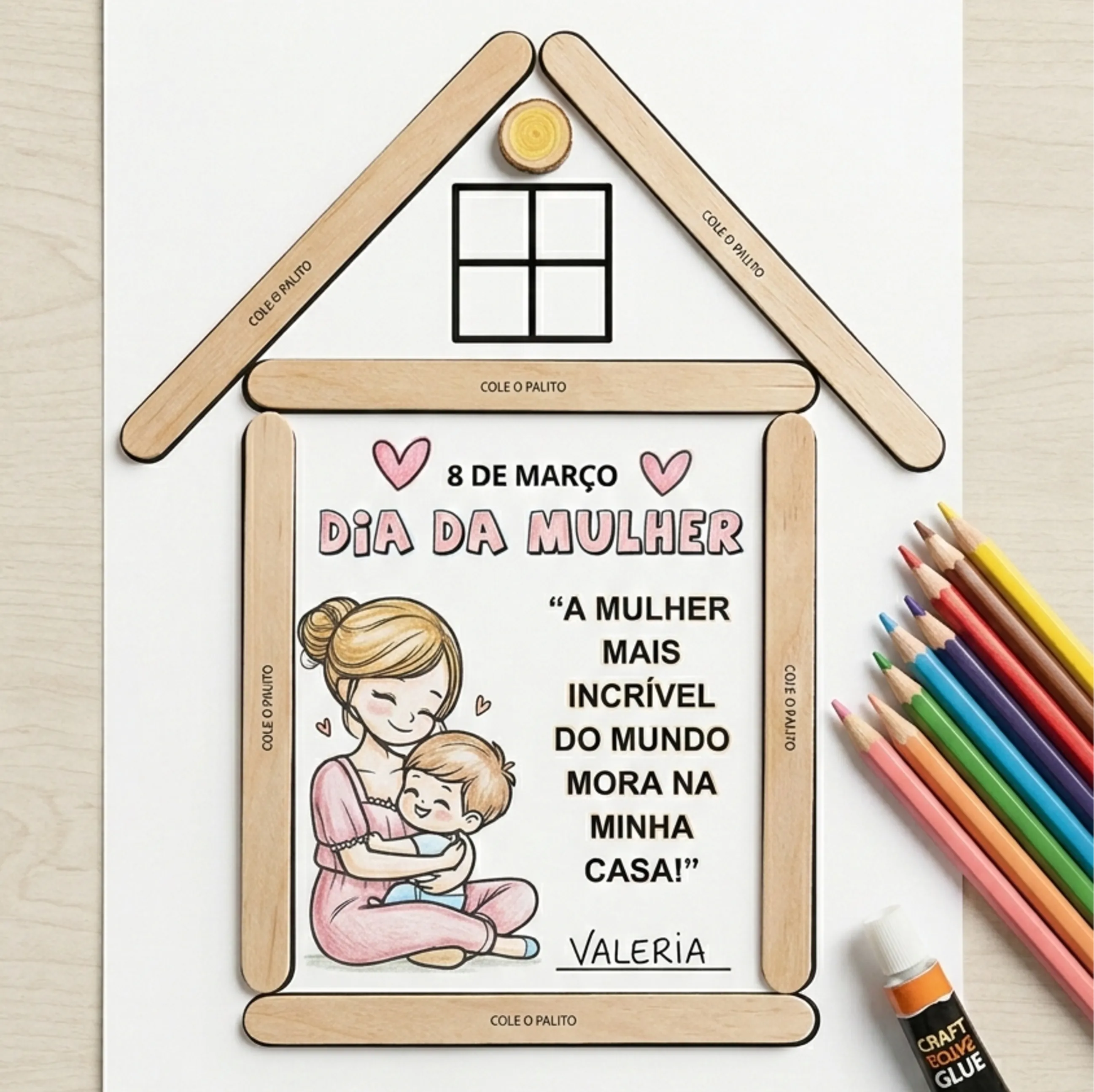 Casinha Dia da mulher