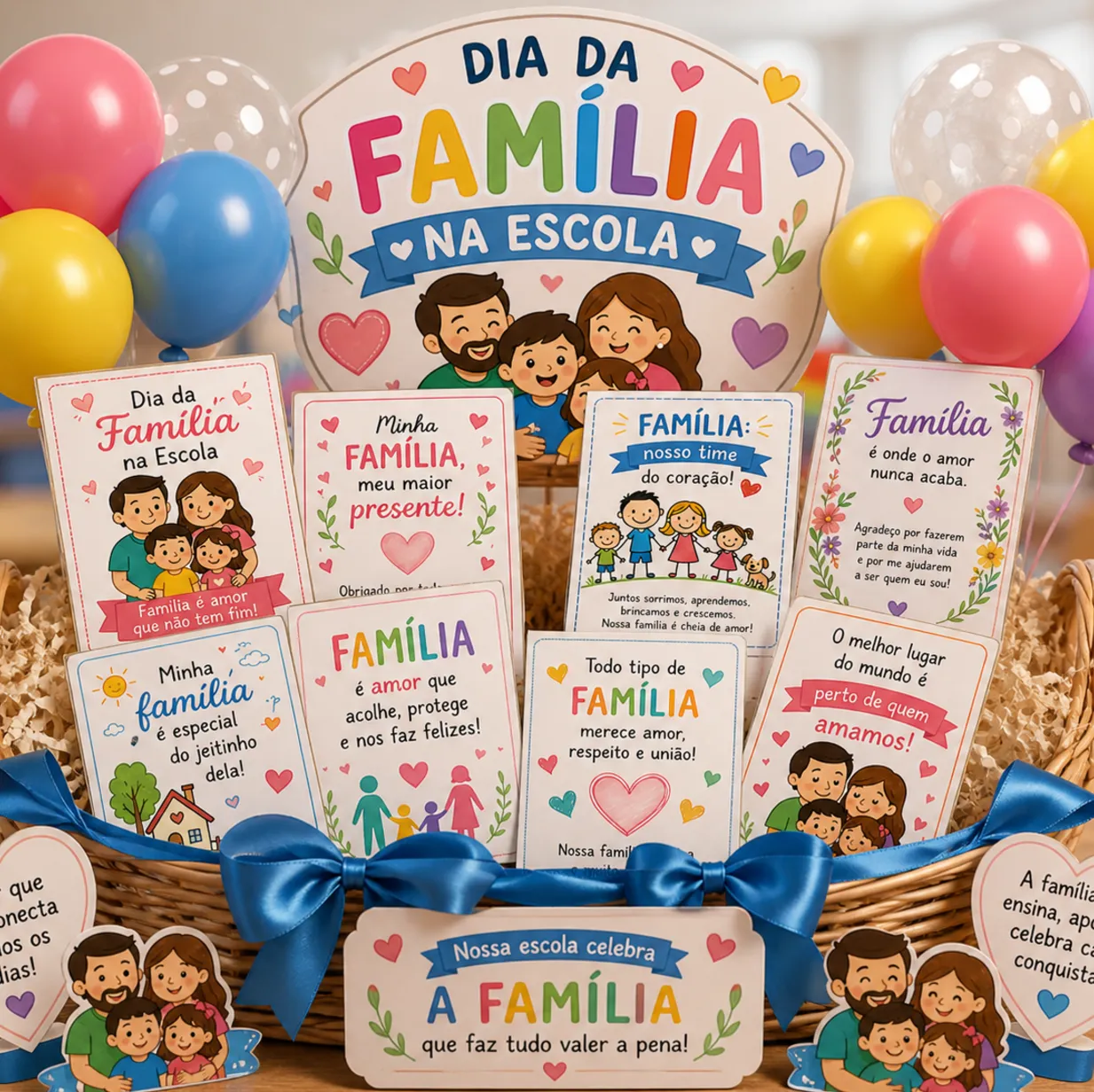 KIT EXPRESS PARA CELEBRAR O DIA DA FAMÍLIA NA ESCOLA