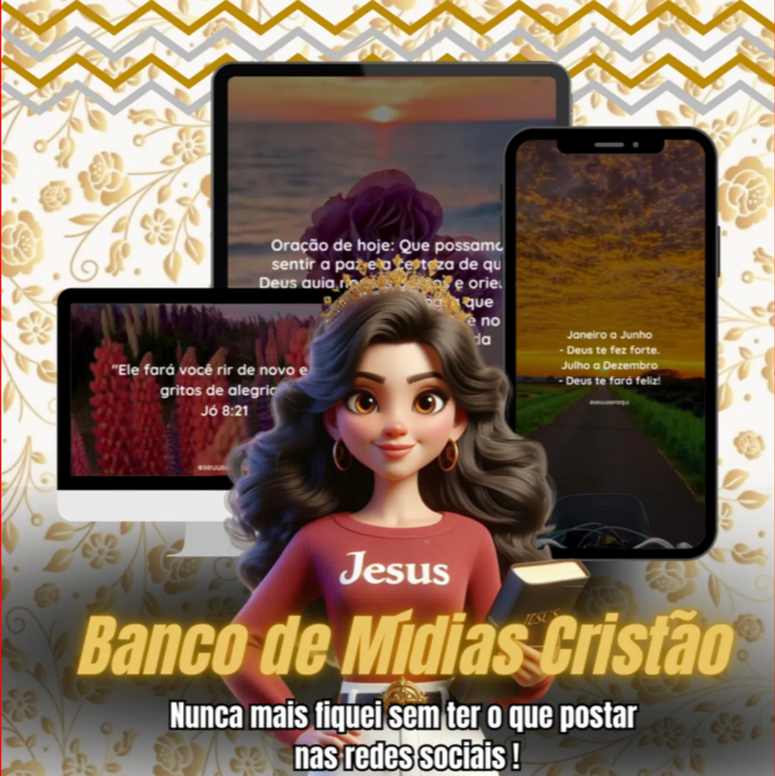Banco de mídias Cristão 🌺💥