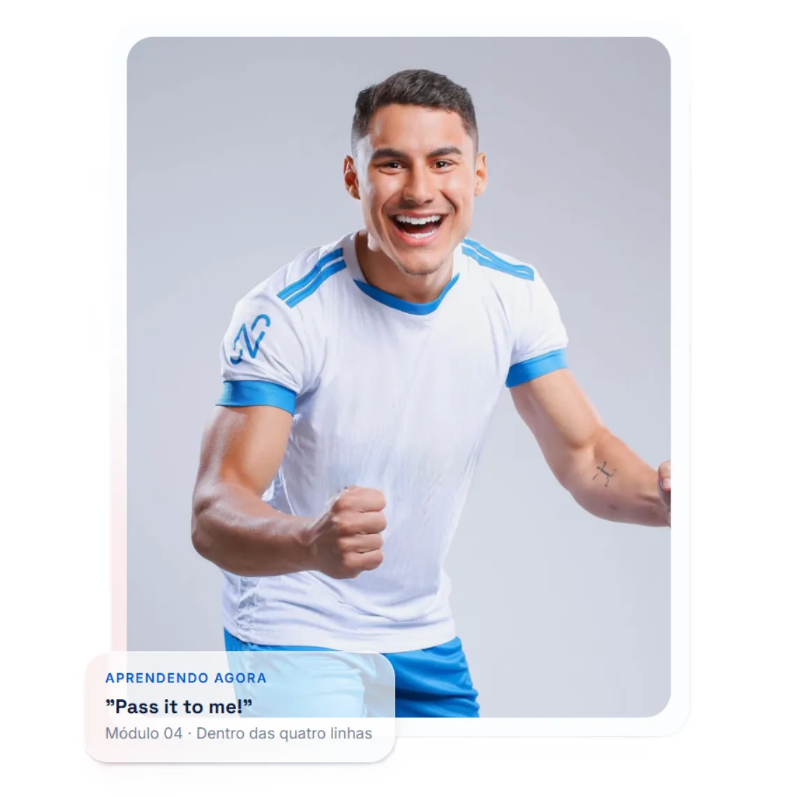 GoalFluent - Inglês visual para quem ama futebol